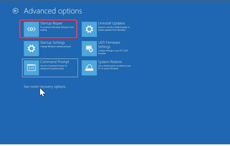 advanced options