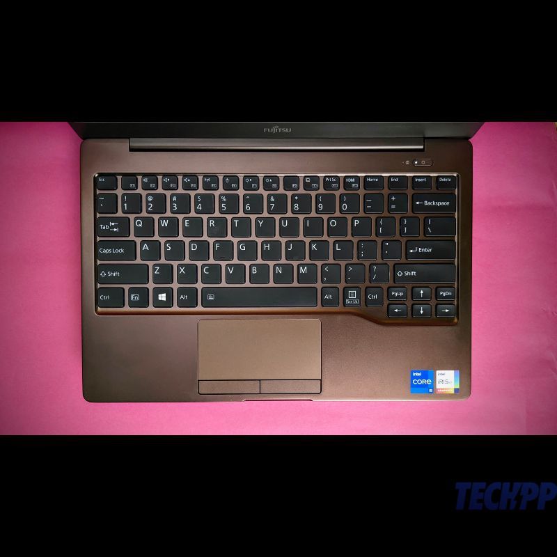 fujitsu ch keyboard trackpad