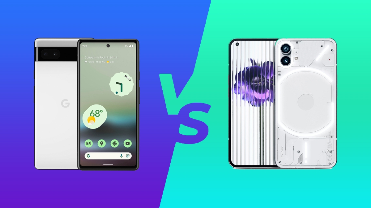 Google Pixel 6a Vs Nothing Phone (1)