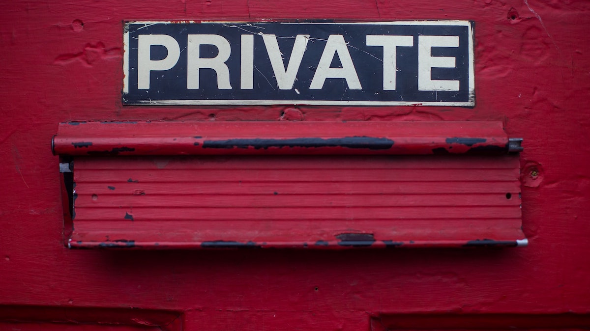 hide sensitive information from images on iphone
