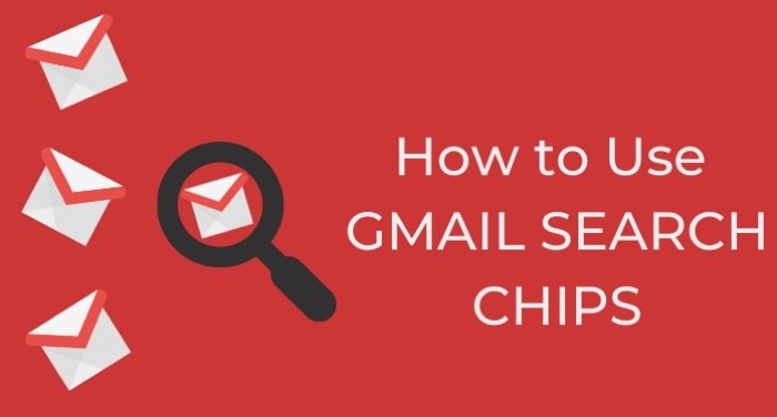 How to use Gmail Search Chips to refine search results