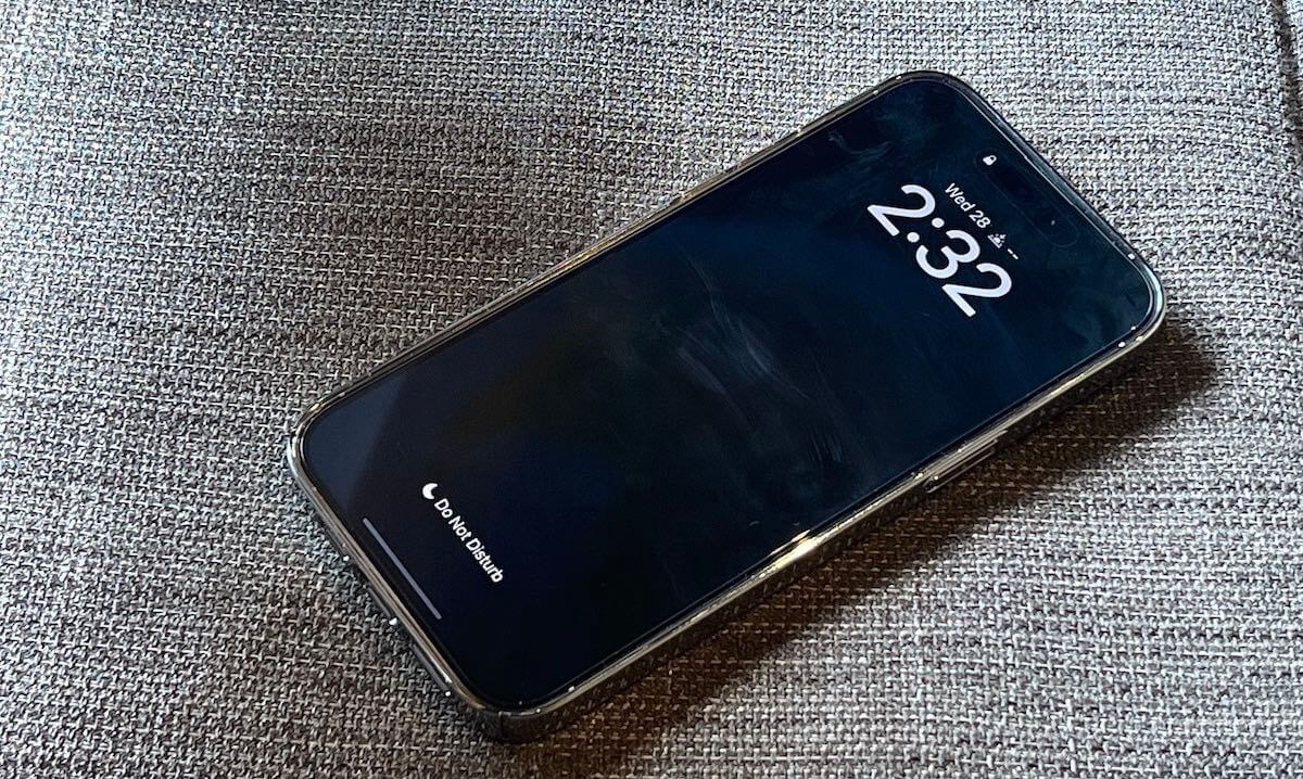 fix iPhone aod