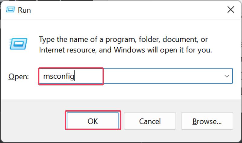 system configuration