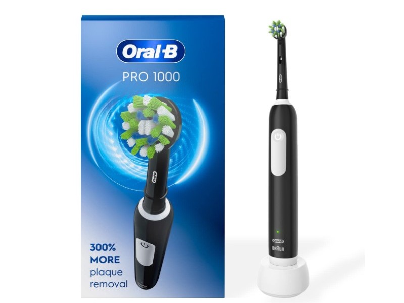 oral-b pro 1000 crossaction electric toothbrush