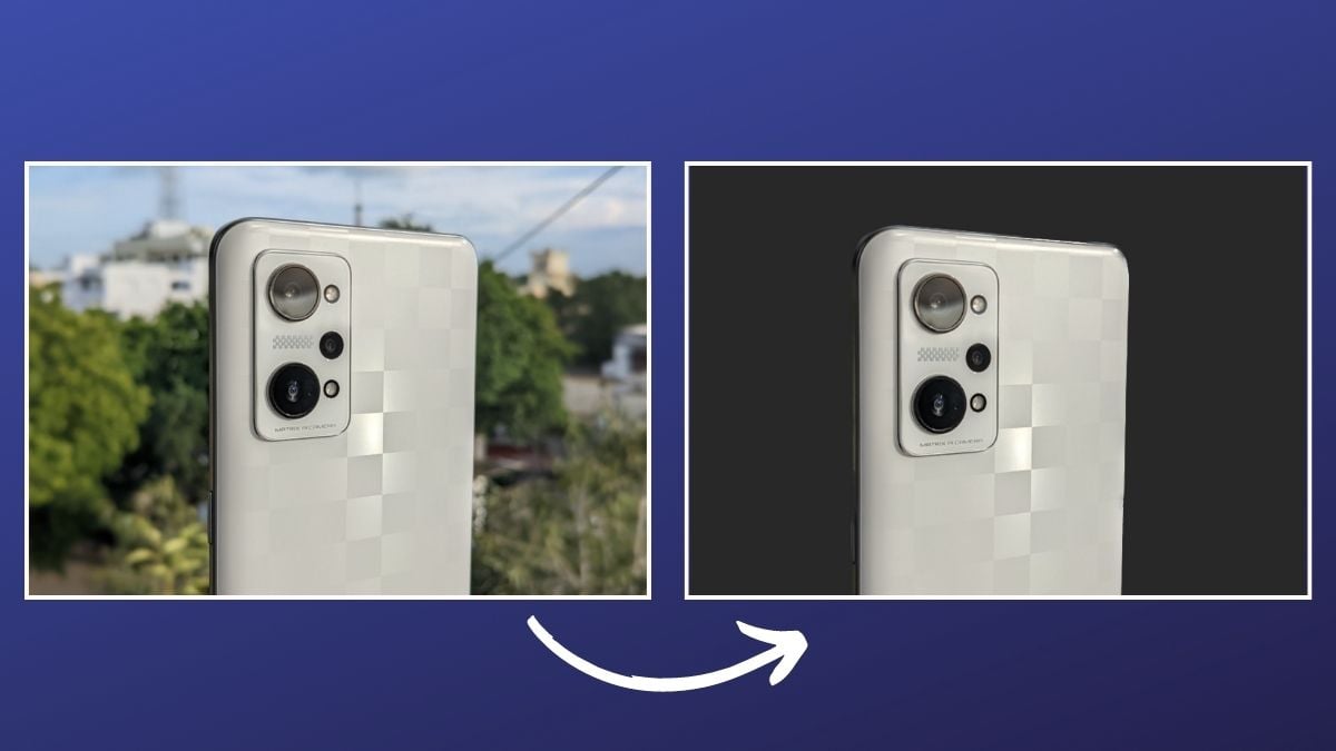 image with and without background