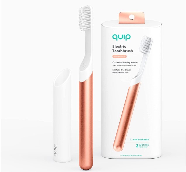quip adult electric toothbrush
