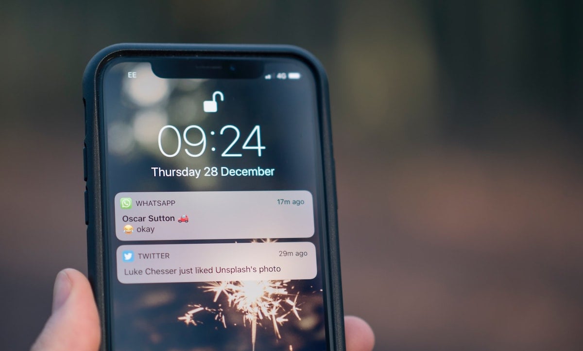 WhatsApp notification