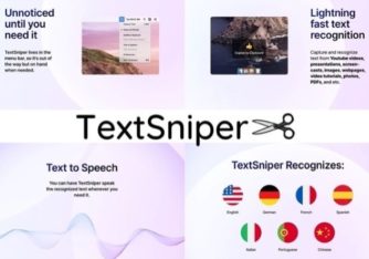 TextSniper lets you Capture Text from Images and Visual Documents on your Mac