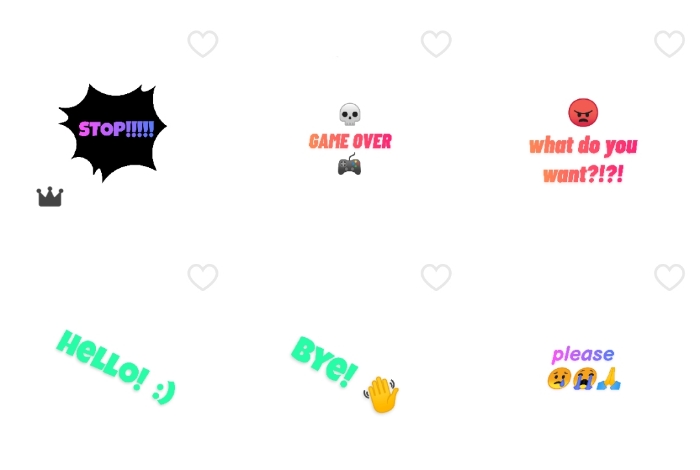 whatsapp stickers with phrases