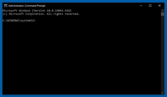 windows command prompt
