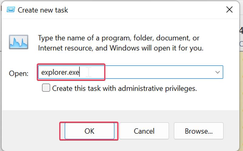 restart windows explorer