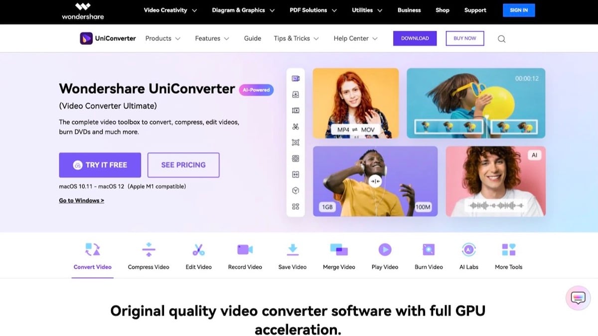 wondershare uniconverter