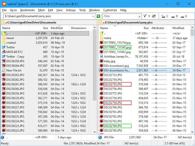 xplorer² file manager
